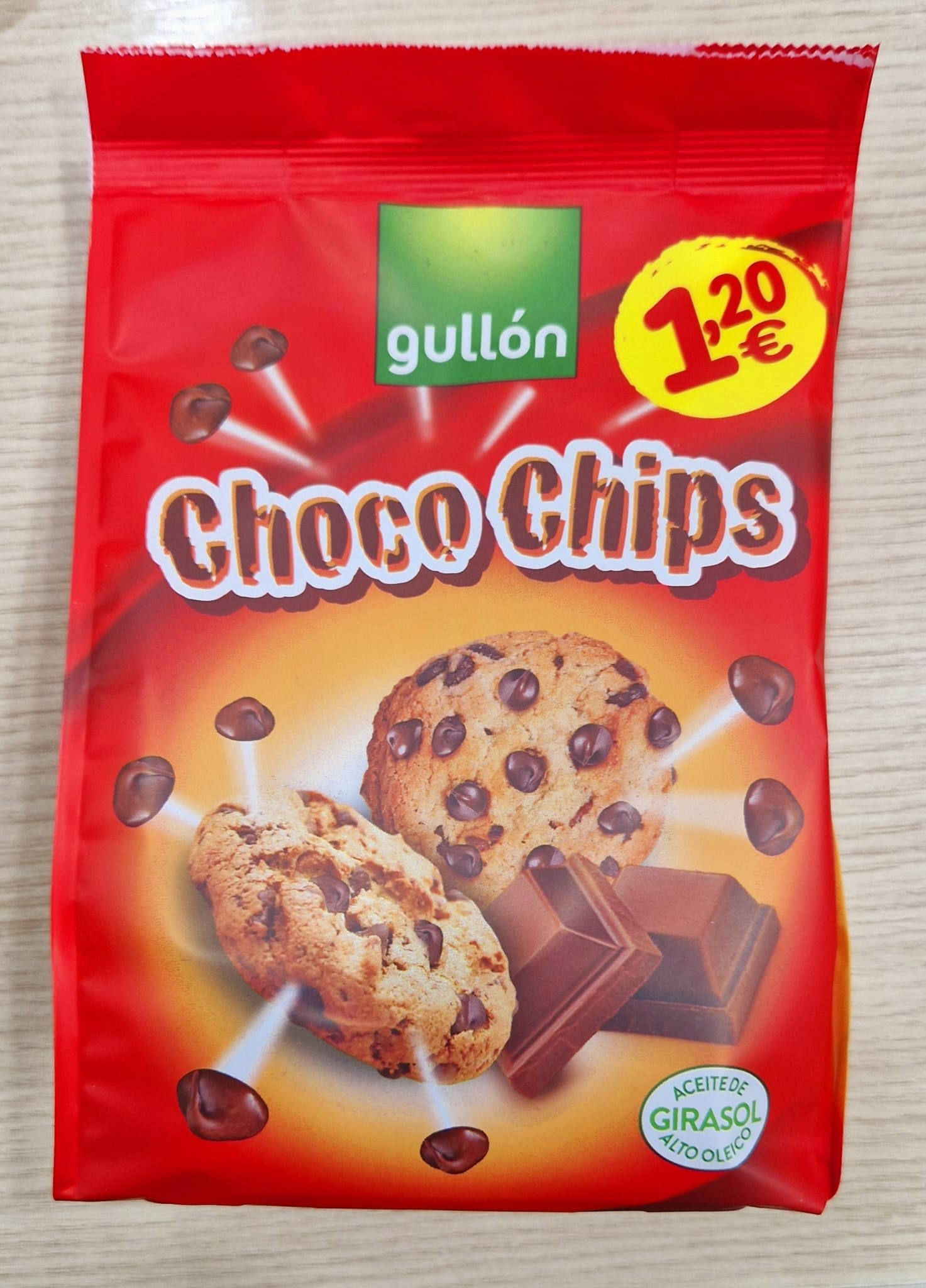 GULLON CHOCO CHIP D/CHOC. GR.200